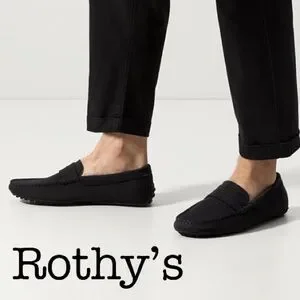 Rothy’s Driving Black Slip On Loafers Size 8.5 Rothy main image 4